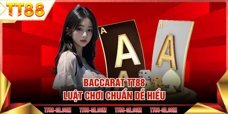 Baccarat TT88 luật chơi chuẩn dễ hiểu