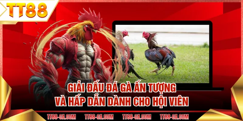 Giải đấu đá gà ấn tượng và hấp dẫn dành cho hội viên