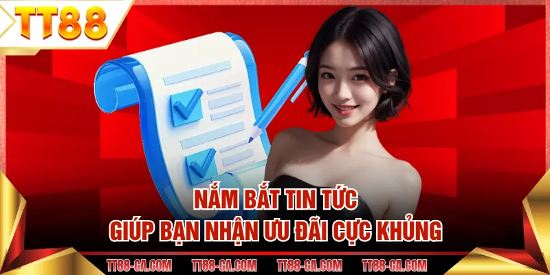 Nắm bắt tin tức giúp bạn nhận ưu đãi cực khủng