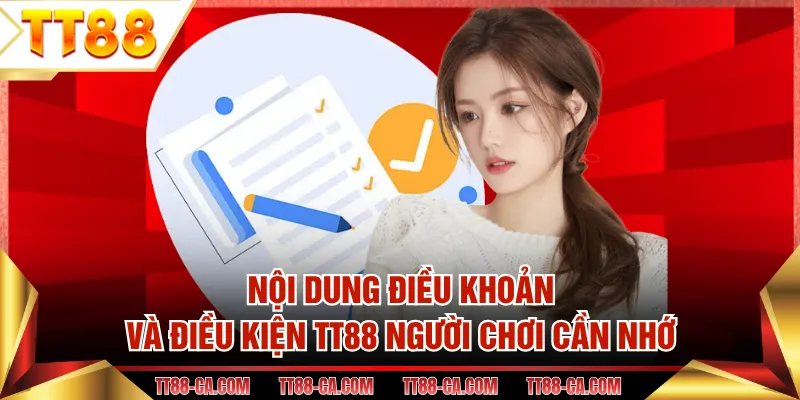 Nội dung điều khoản và điều kiện TT88 người chơi cần nhớ