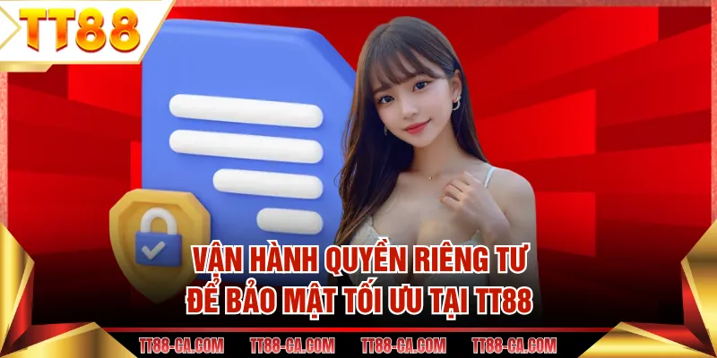 Vận hành quyền riêng tư để bảo mật tối ưu tại TT88