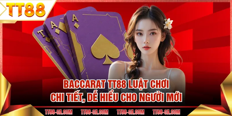Baccarat TT88 Luật Chơi Chi Tiết, Dễ Hiểu Cho Người Mới