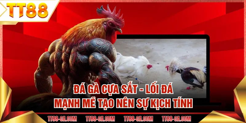 Đá Gà Cựa Sắt - Lối Đá Mạnh Mẽ Tạo Nên Sự Kịch Tính